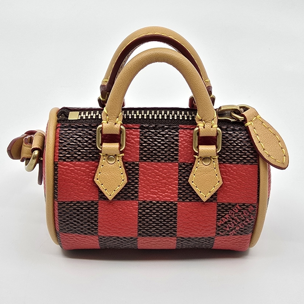 Louis Vuitton Damier Pop Mini Speedy Bag Charm - Picture 5 of 10